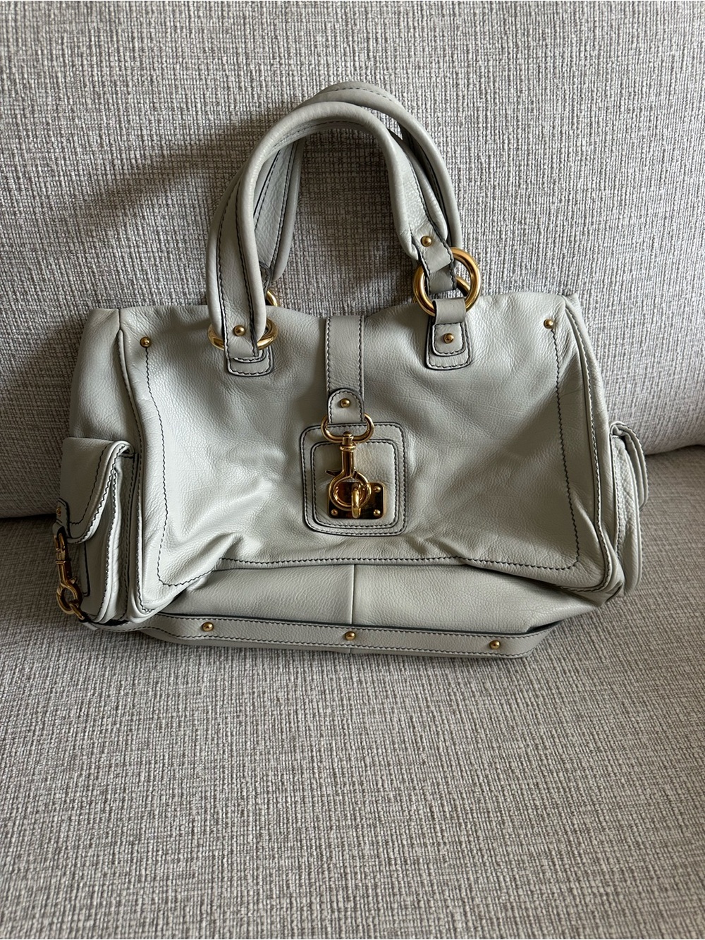 Marc Jacobs Double Handle Tote Bag – Authentic Leather – $888 Retail